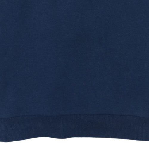 Mens UK Size M Under armour Blue Pullover Sweatshirt