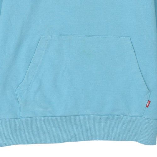 Girls UK Size 16 Years Levi's Blue Pullover Hoodie