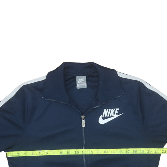 Nike Men's Blue Track Jacket M Full Zip Sportswear Top