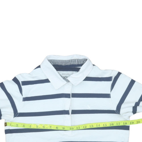 Womens UK Size 12 Joules Blue Basic Polo