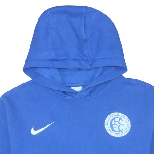 Mens UK Size M Nike Blue Pullover Hoodie