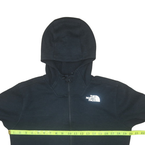 Boys UK Size L The North Face Black Full Zip Hoodie