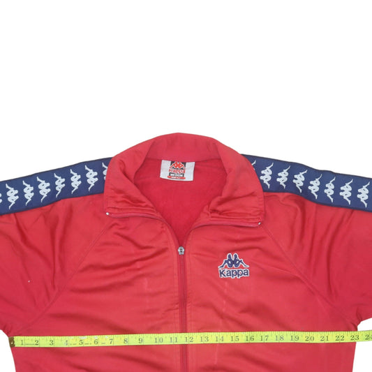 Mens UK Size M Kappa Red Running & Jogging Gym & Training Football Casual Jacket