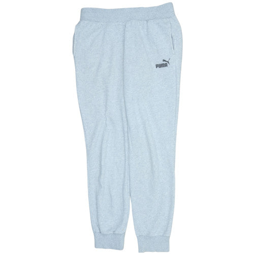 Womens UK Size 12 PUMA Regular Fit Jogger Grey Trousers