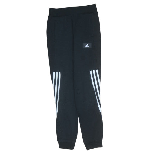 Boys UK Size 11-12 Years adidas Regular Fit Jogger Black Trousers
