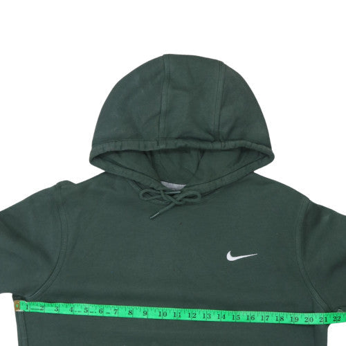 Mens UK Size M Nike Green Pullover Hoodie