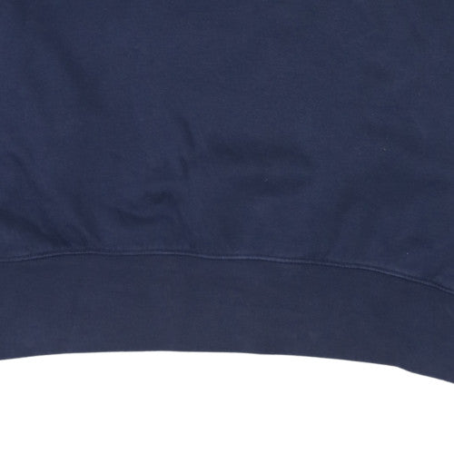 Womens UK Size 12 adidas Blue Pullover Sweatshirt