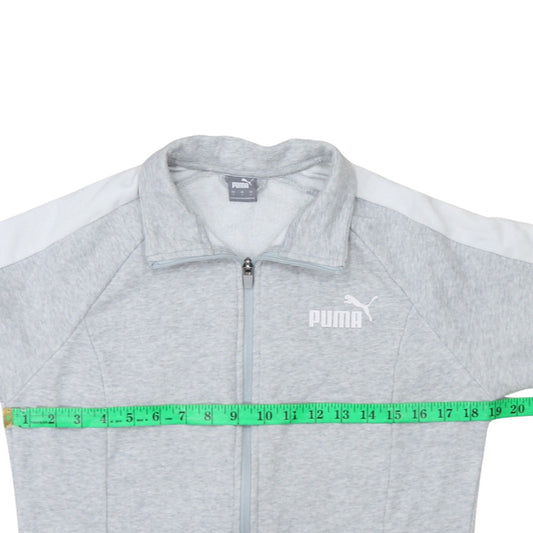 Mens UK Size S PUMA Grey Gym & Training Running & Jogging Walking Jacket