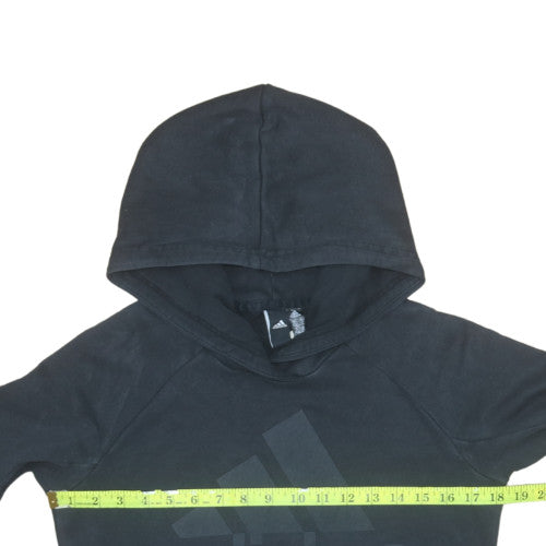 Womens UK Size S adidas Black Pullover Hoodie
