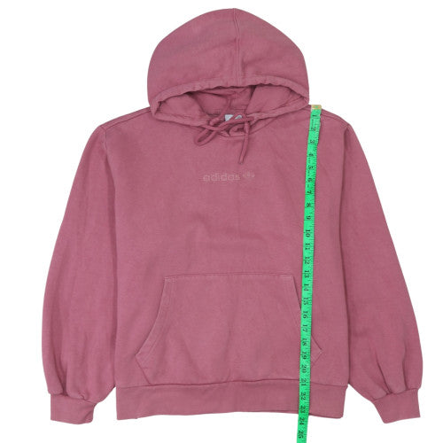 Womens UK Size 10 adidas Pink Pullover Hoodie