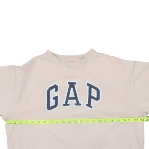 Womens UK Size M Gap Beige Pullover Sweatshirt