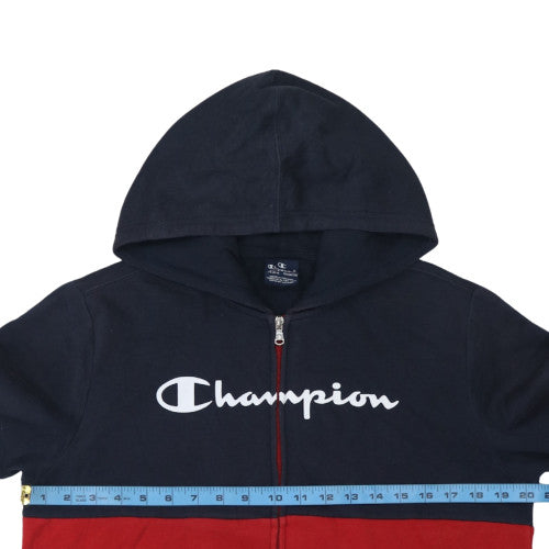 Boys UK Size 2XL Champion Multicoloured Full Zip Hoodie