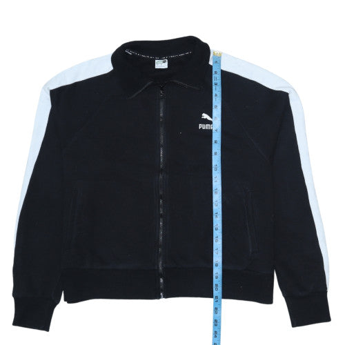 Womens UK Size L PUMA Black Full Zip Sweatshirt
