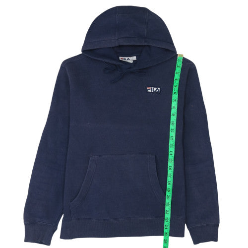 Mens UK Size M FILA Blue Pullover Hoodie