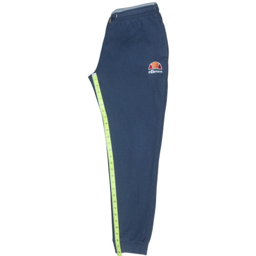 Mens UK Size M ellesse Regular Fit Jogger Blue Trousers