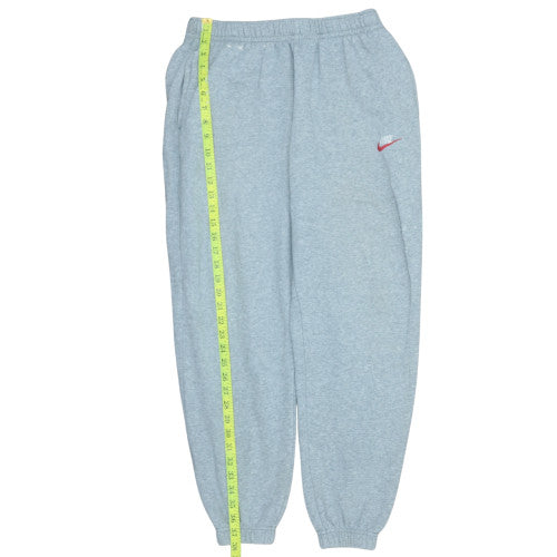 Nike Men Grey M Fleece Sweatpants Tapered Fit Activewear Trousers