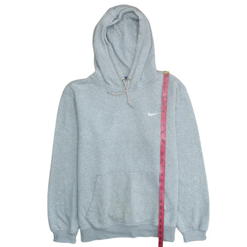 Womens UK Size L Nike Grey Pullover Hoodie