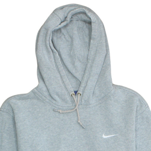 Womens UK Size L Nike Grey Pullover Hoodie