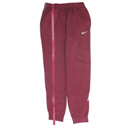 Mens UK Size M Nike Regular Fit Jogger Red Trousers