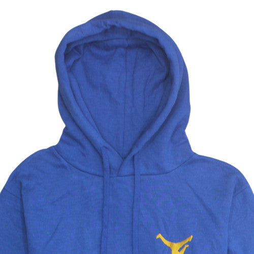 Mens UK Size S Russell Blue Pullover Hoodie