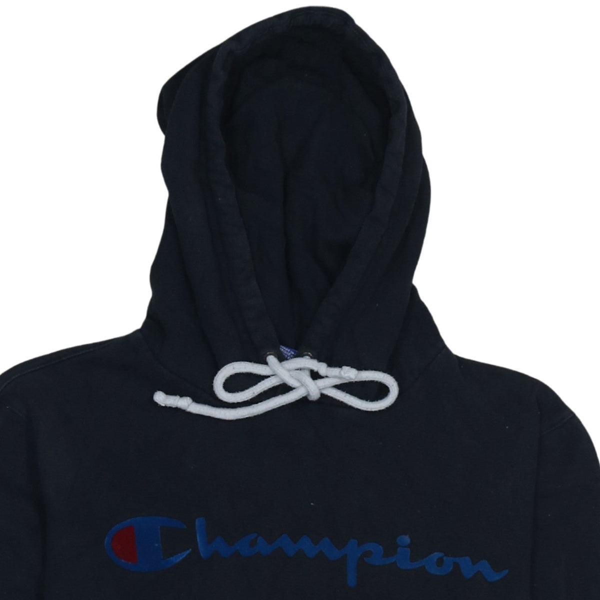 Mens UK Size S Champion Black Pullover Hoodie