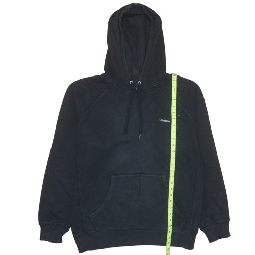 Mens UK Size XL Reebok Black Pullover Hoodie