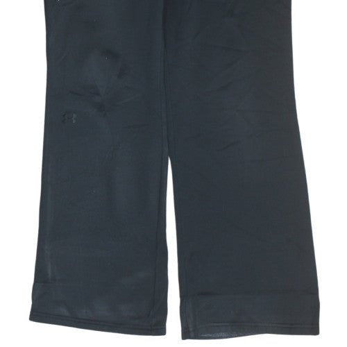 Womens UK Size S Under armour Regular Fit Track Pants Black Trousers