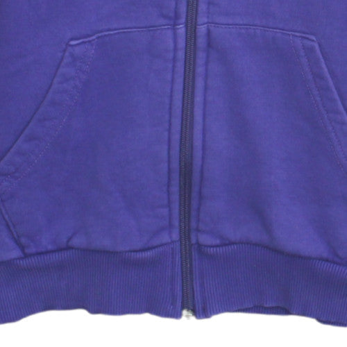 Womens UK Size L Ralph Lauren Purple Full Zip Hoodie