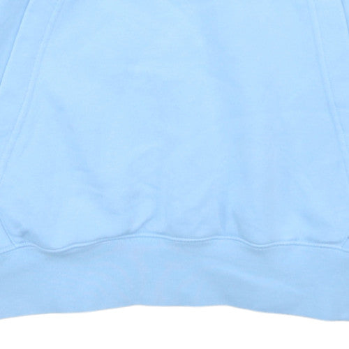 Mens UK Size S Nike Blue Pullover Hoodie