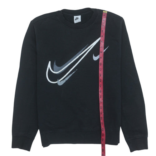 Womens UK Size S Nike Black Pullover Sweatshirt