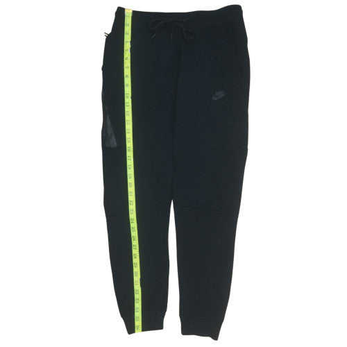 Nike Men's Black Jogger Activewear Trousers Size M Fleece Drawstring