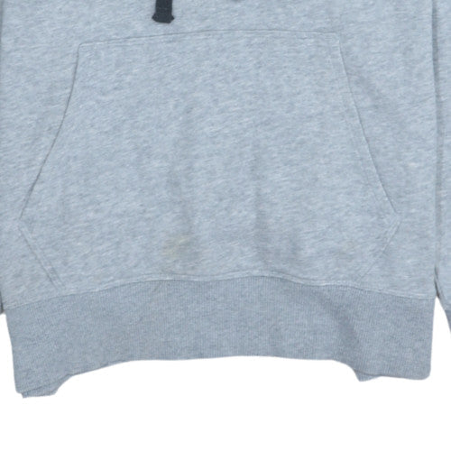 Mens UK Size S Under armour Grey Pullover Hoodie