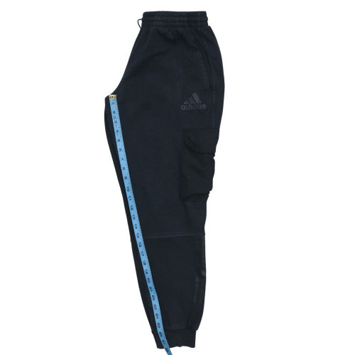 Mens UK Size M adidas Regular Fit Jogger Black Trousers