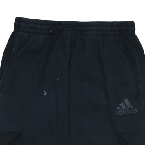 Mens UK Size M adidas Regular Fit Jogger Black Trousers