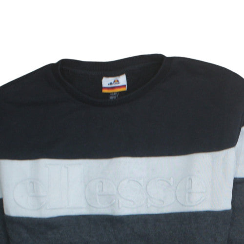 Mens UK Size XS ellesse Grey Pullover Sweatshirt