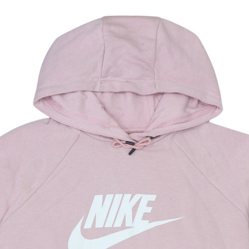Womens UK Size XL Nike Pink Pullover Hoodie