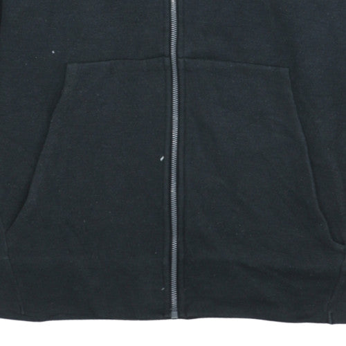 Mens UK Size XL Nike Black Full Zip Hoodie