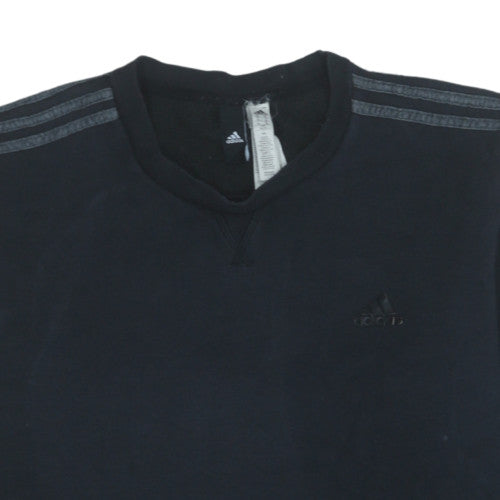 Mens UK Size XL adidas Black Pullover Sweatshirt