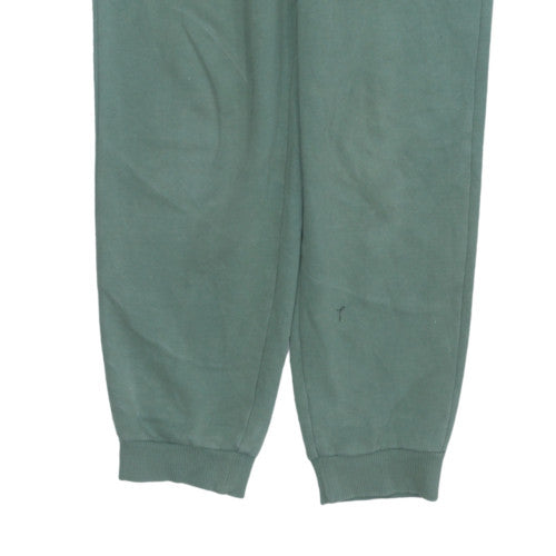 Teenss UK Size 13-14Y PUMA Regular Fit Jogger Green Trousers