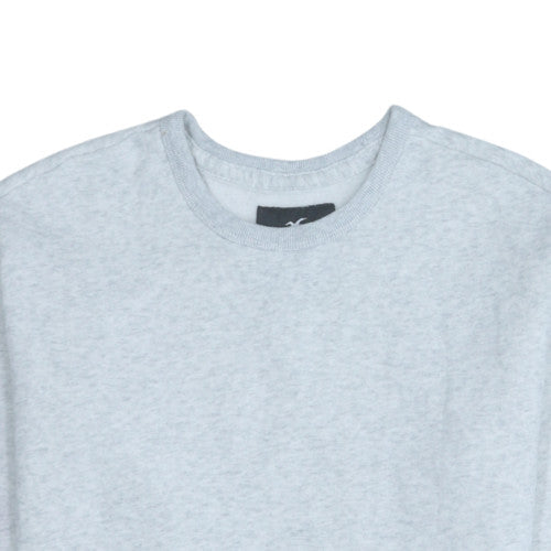 Mens UK Size XS Hollister Grey Pullover Sweatshirt