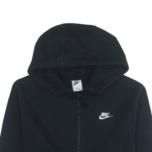 Mens UK Size S Nike Black Full Zip Hoodie