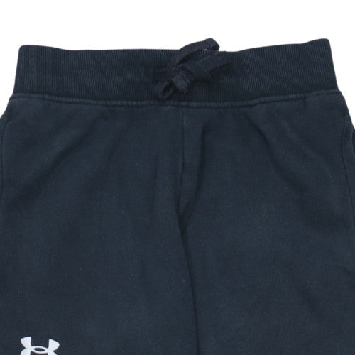 Mens UK Size XS Under armour Relaxed Fit Jogger Black Trousers