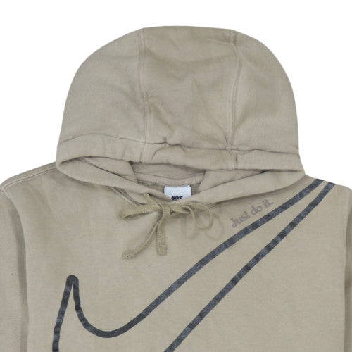 Mens UK Size S Nike Beige Pullover Hoodie