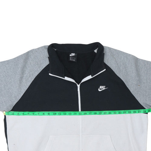 Mens UK Size 2XL Nike Black Full Zip Sweatshirt