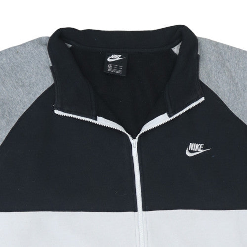 Mens UK Size 2XL Nike Black Full Zip Sweatshirt