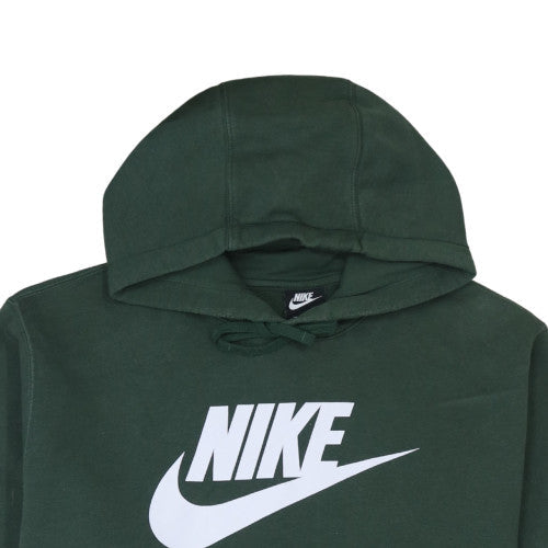 Mens UK Size XL Nike Green Pullover Hoodie
