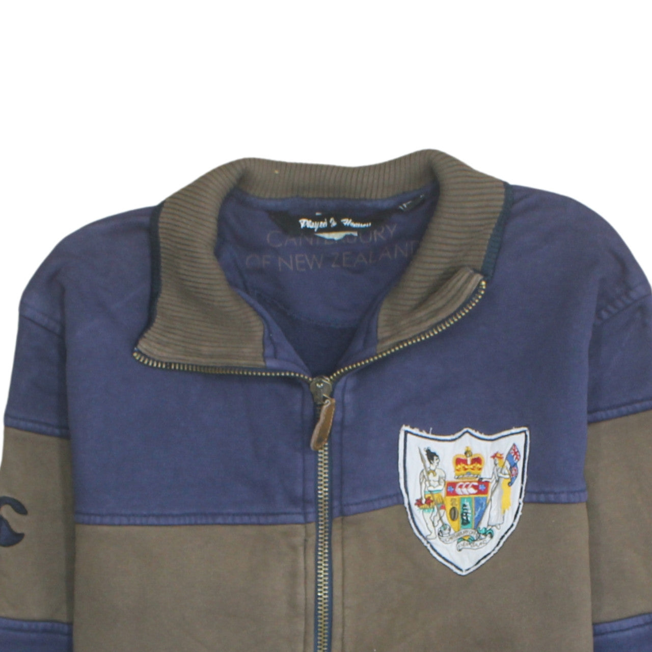 Mens UK Size M Canterbury Blue Bomber Jacket