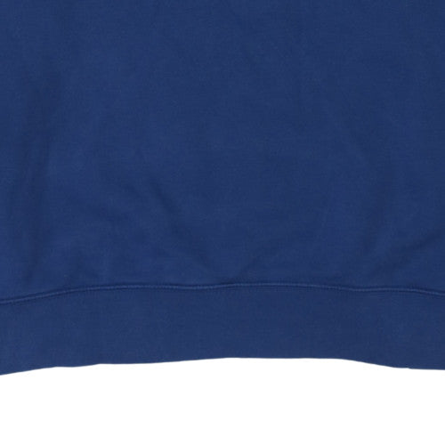 Mens UK Size L Nike Blue Pullover Sweatshirt