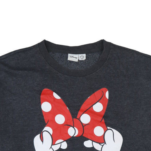 Womens UK Size 2XL Disney Grey Pullover Sweatshirt