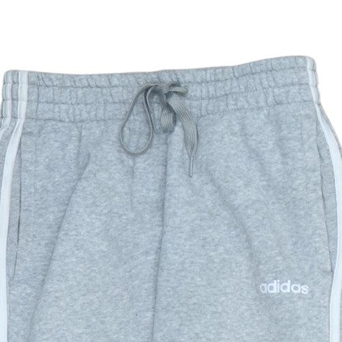 Womens UK Size XS adidas Regular Fit Jogger Grey Trousers